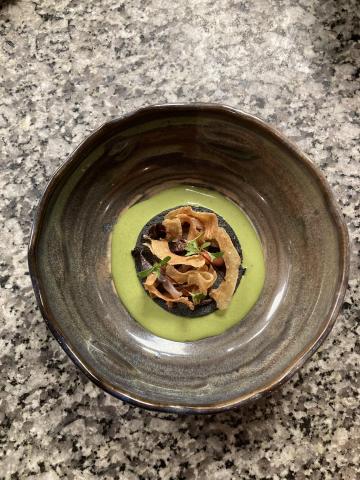 Restaurant "Au coin du feu" à Megève